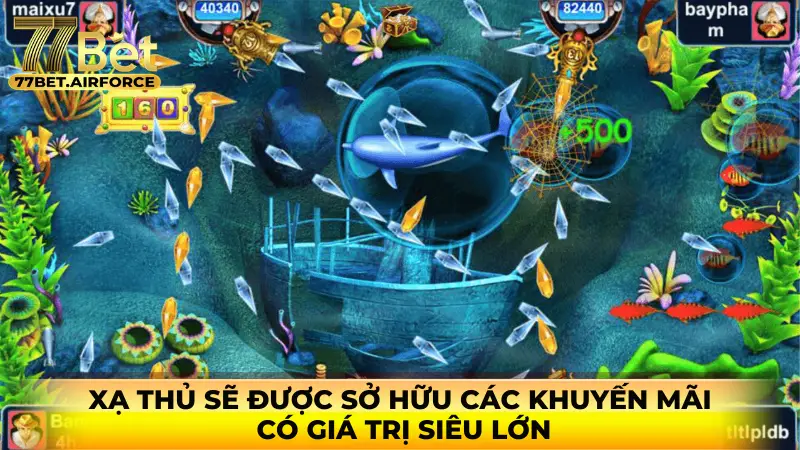 Xạ thủ sẽ được sở hữu các khuyến mãi có giá trị siêu lớn